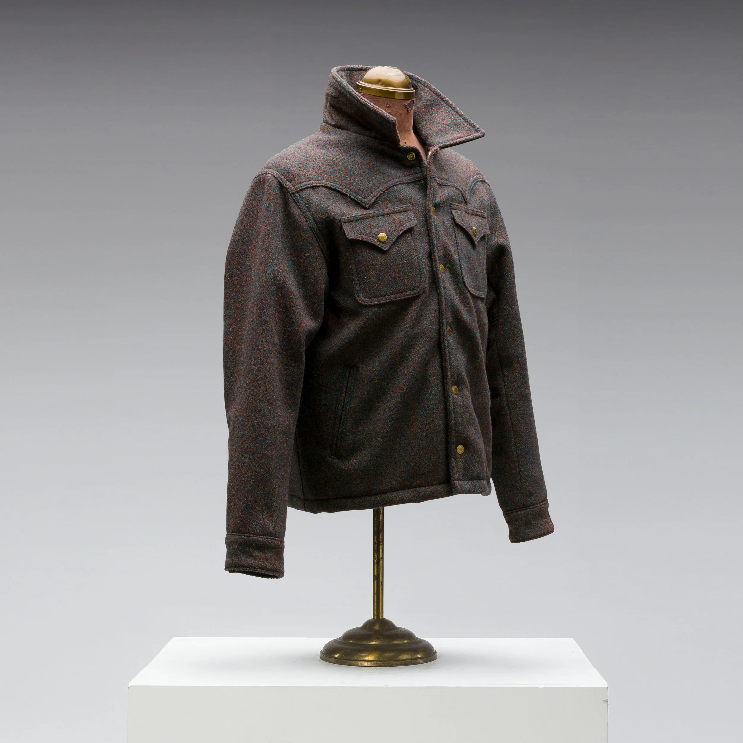 Black Bear Brand - Harris Tweed STONEWALL Western Wool Coat